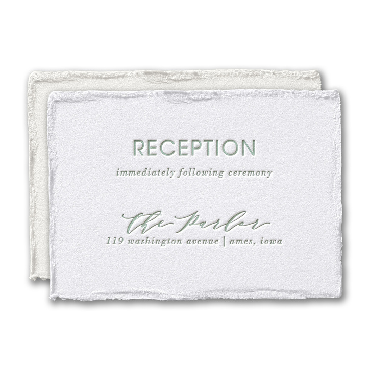 Reception Cards